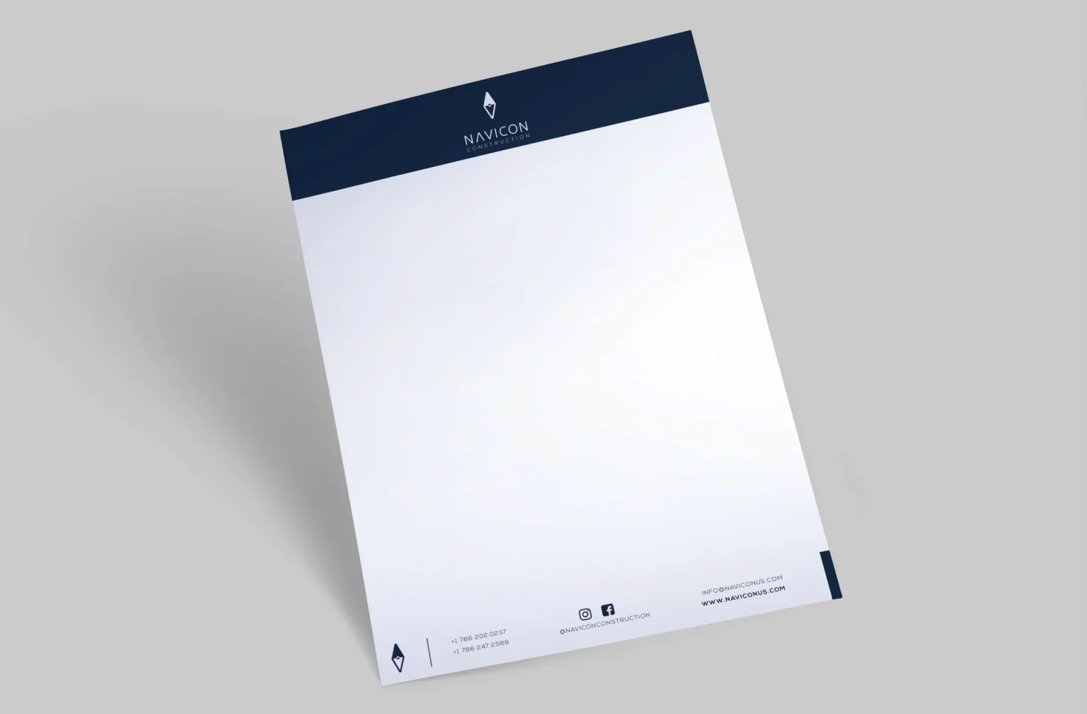 Navicon letterhead